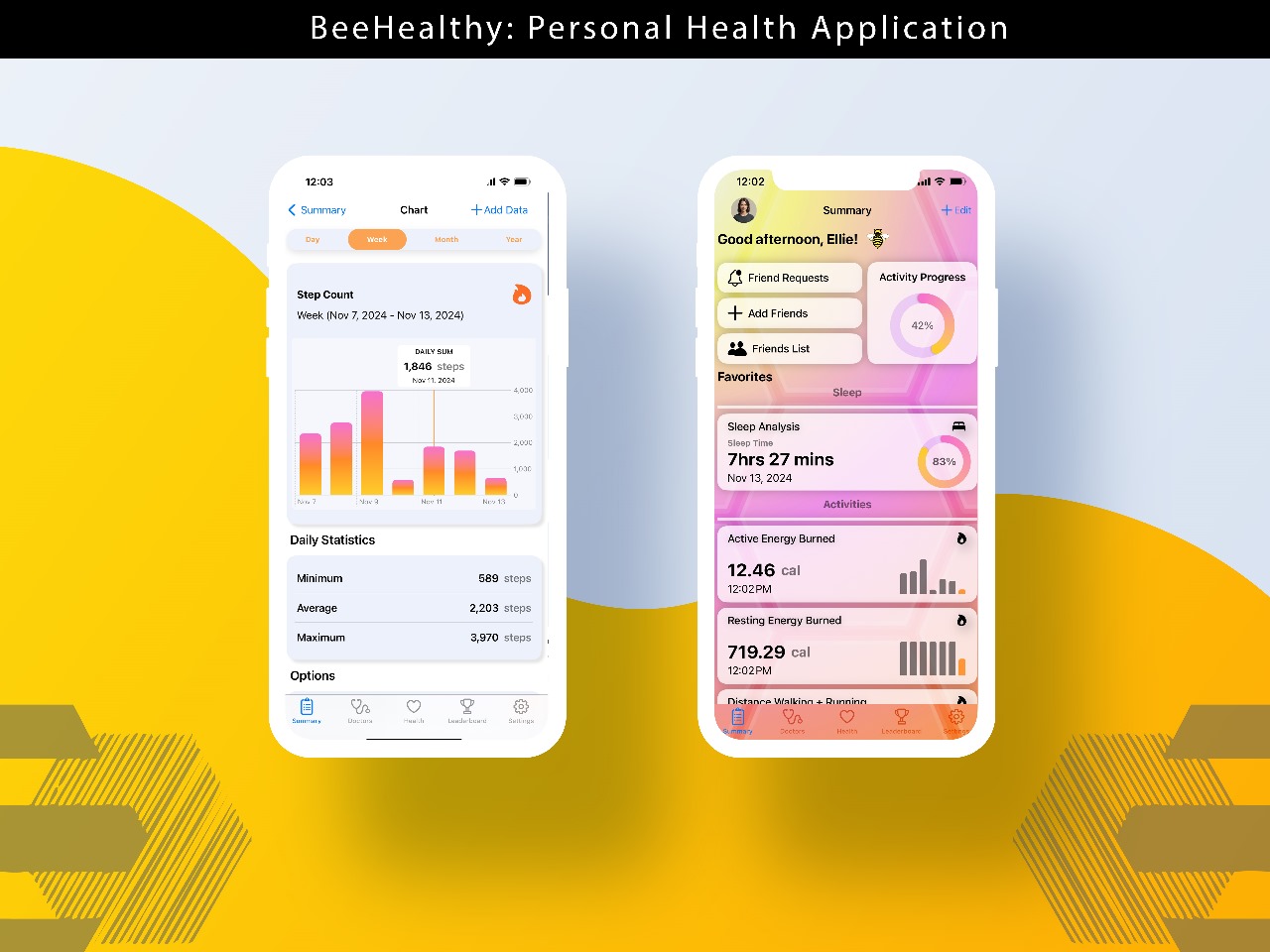 BeeHealthy: Personal Health Application