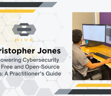 Christopher Jones Advances Cybersecurity Education with Open-Source Guide at Hive